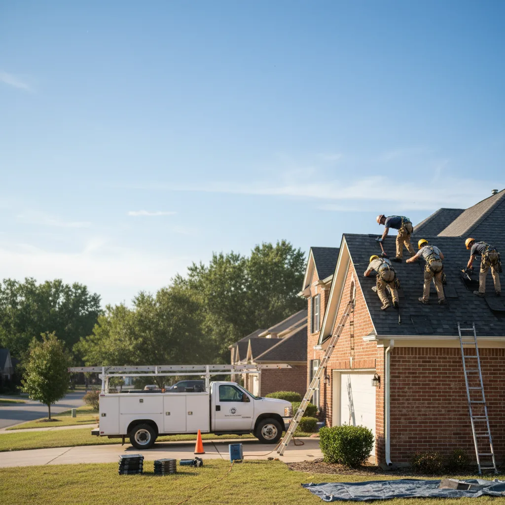 Roof Repair in Lyle